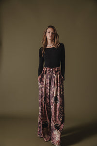 ALAMEDA PANTS PRINTED BORDEAUX