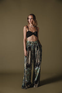 ALAMEDA PANTS PRINTED GREEN