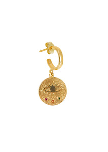 Kressida Mini Hoop Earrings -single earring-