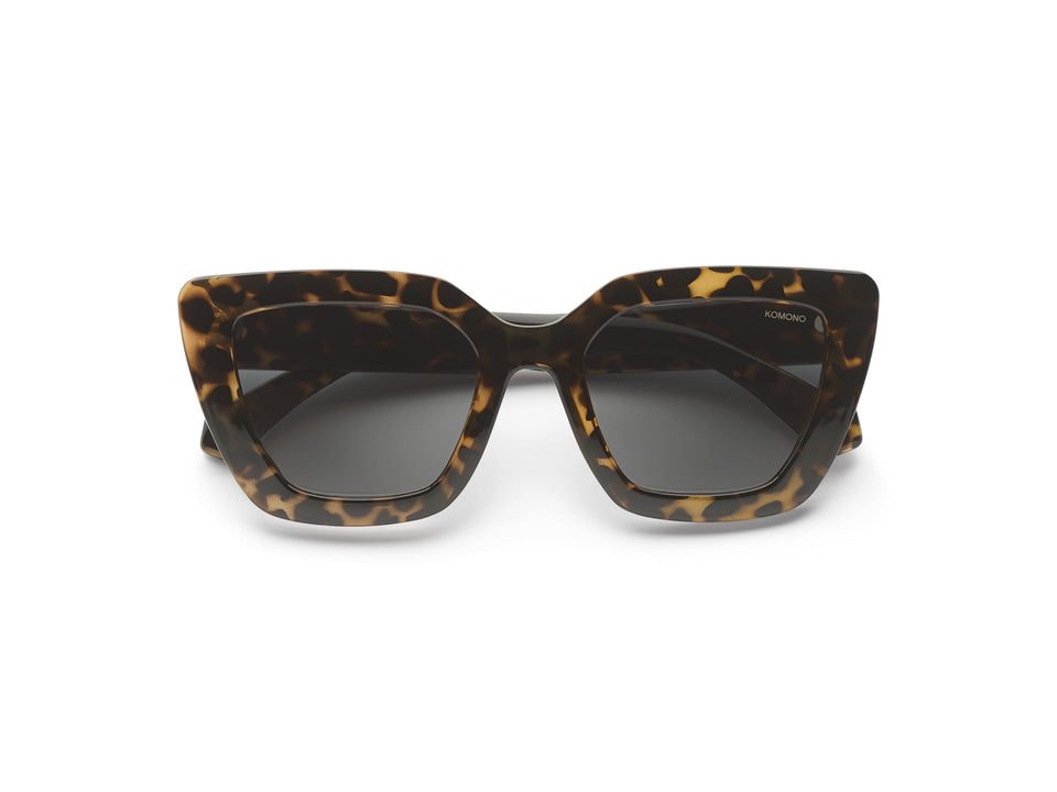 KOMONO SERENA DARK TORTOISE