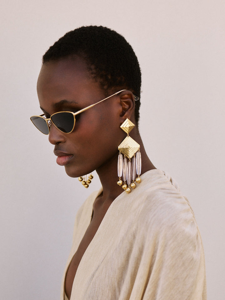 CHANDELIER EARRINGS (gold)