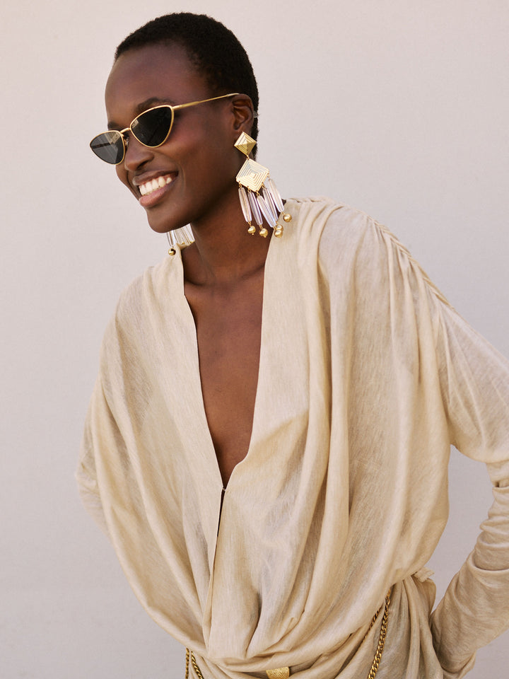 CHANDELIER EARRINGS (gold)