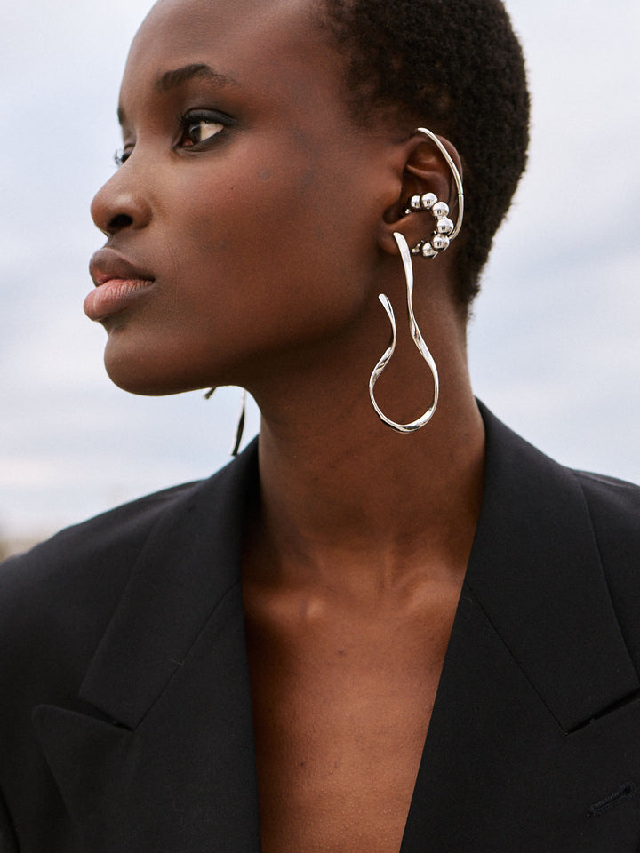 AETHERAS EARRINGS (silver/set of 6 items)