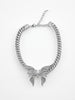 MADAME BUTTERFLY NECKLACE (silver)