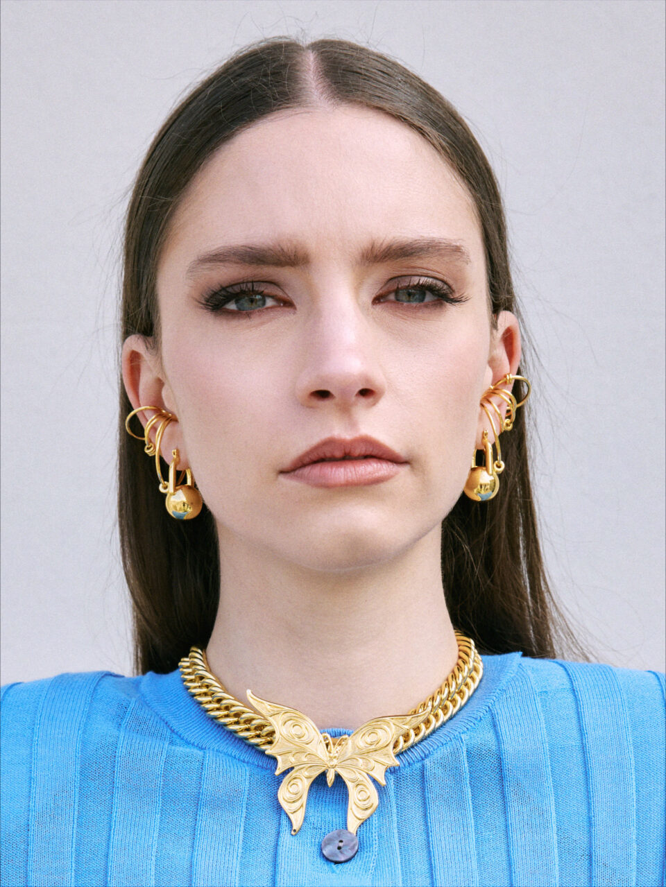 MADAME BUTTERFLY NECKLACE (gold)