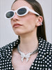 MADAME BUTTERFLY NECKLACE (silver)