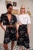 MI LUV YUH WRAP SKIRT BLACK