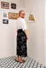 MI LUV YUH WRAP SKIRT BLACK