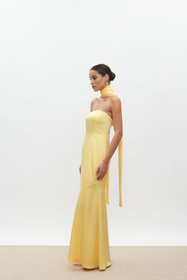 NEPHELI DRESS | BUTTER YELLOW
