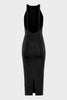 No.26 KNITTED MIDI DRESS BLACK