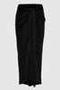 No.26 KNITTED SARONG BLACK
