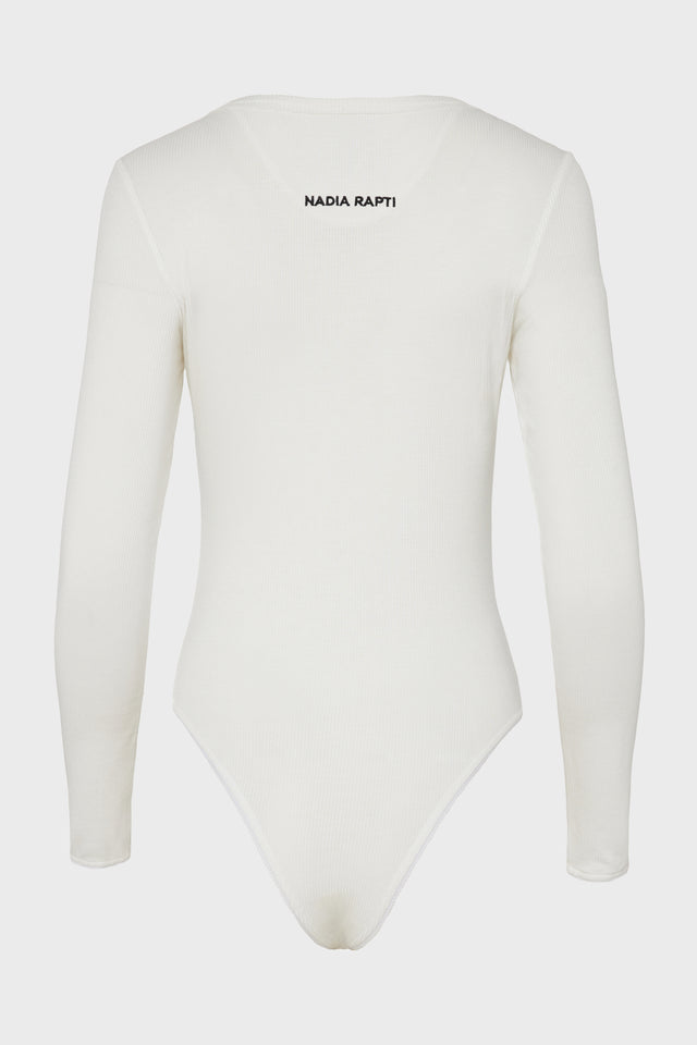 ANASA BODYSUIT WHITE