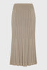 FEMME KNITTED SKIRT GREY