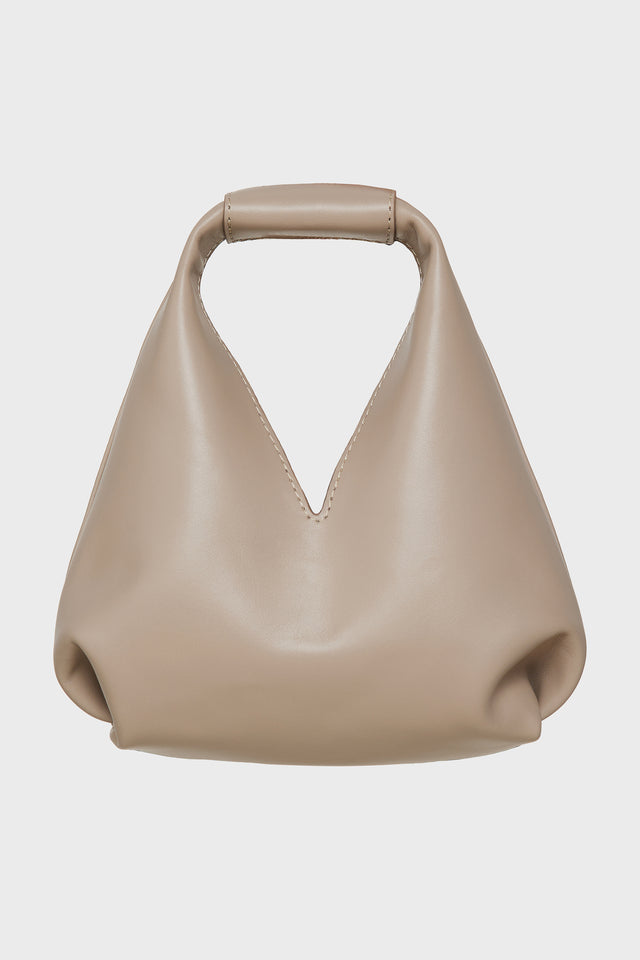 SIENA LEATHER BAG GREIGE