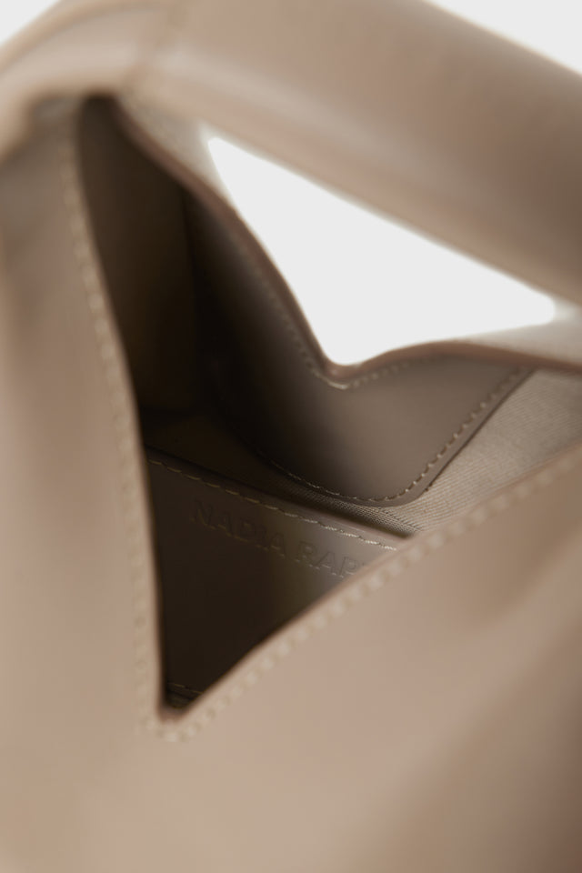 SIENA LEATHER BAG GREIGE