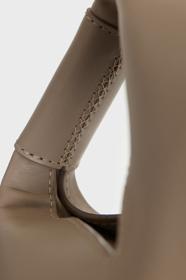 SIENA LEATHER BAG GREIGE