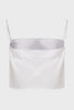 NAIA CROP TOP WHITE