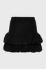 SIREN BALLOON MINI SKIRT BLACK