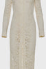 LACER MAXI DRESS ECRU