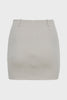 DEADLINE MINI SKIRT LIGHT BEIGE