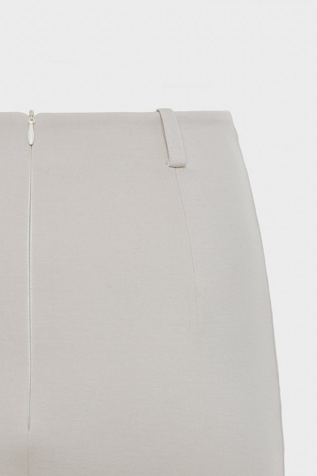 DEADLINE MINI SKIRT LIGHT BEIGE