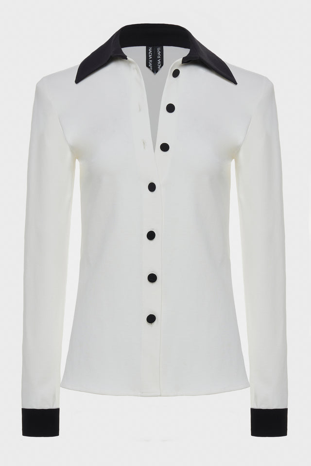 DEADLINE SHIRT WHITE/BLACK