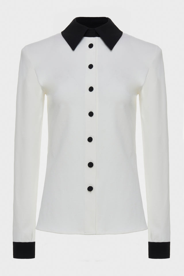 DEADLINE SHIRT WHITE/BLACK