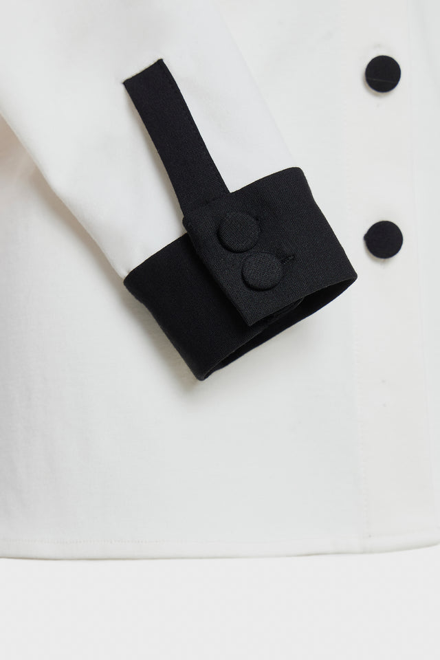 DEADLINE SHIRT WHITE/BLACK