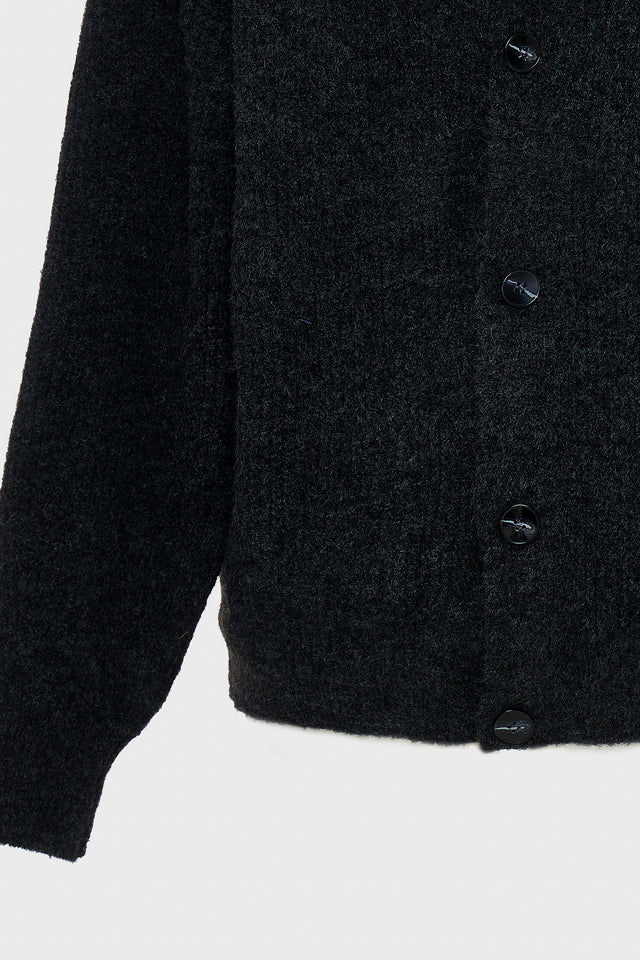 DONNA KNITTED CARDIGAN BLACK