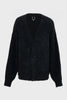 DONNA KNITTED CARDIGAN BLACK