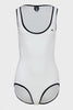 CLAUDIA SLEEVELESS BODYSUIT OFF WHITE