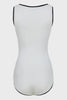 CLAUDIA SLEEVELESS BODYSUIT OFF WHITE