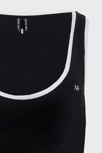 CLAUDIA SLEEVELESS BODYSUIT BLACK