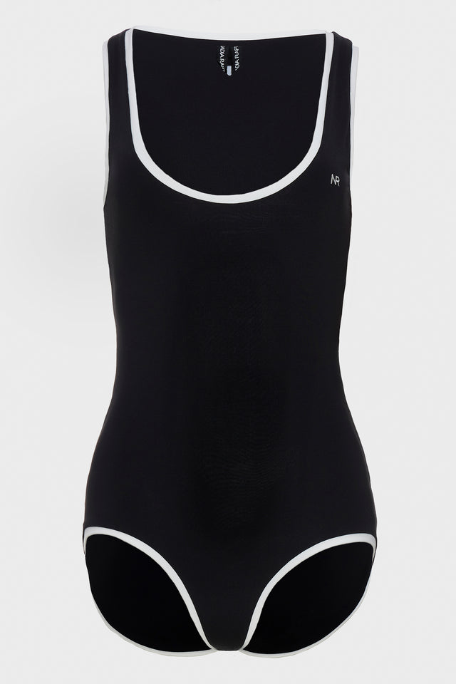 CLAUDIA SLEEVELESS BODYSUIT BLACK