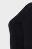 CLAUDIA LONGSLEEVE BODYSUIT BLACK