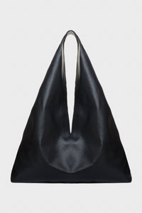 SIN BIG LEATHER BAG BLACK