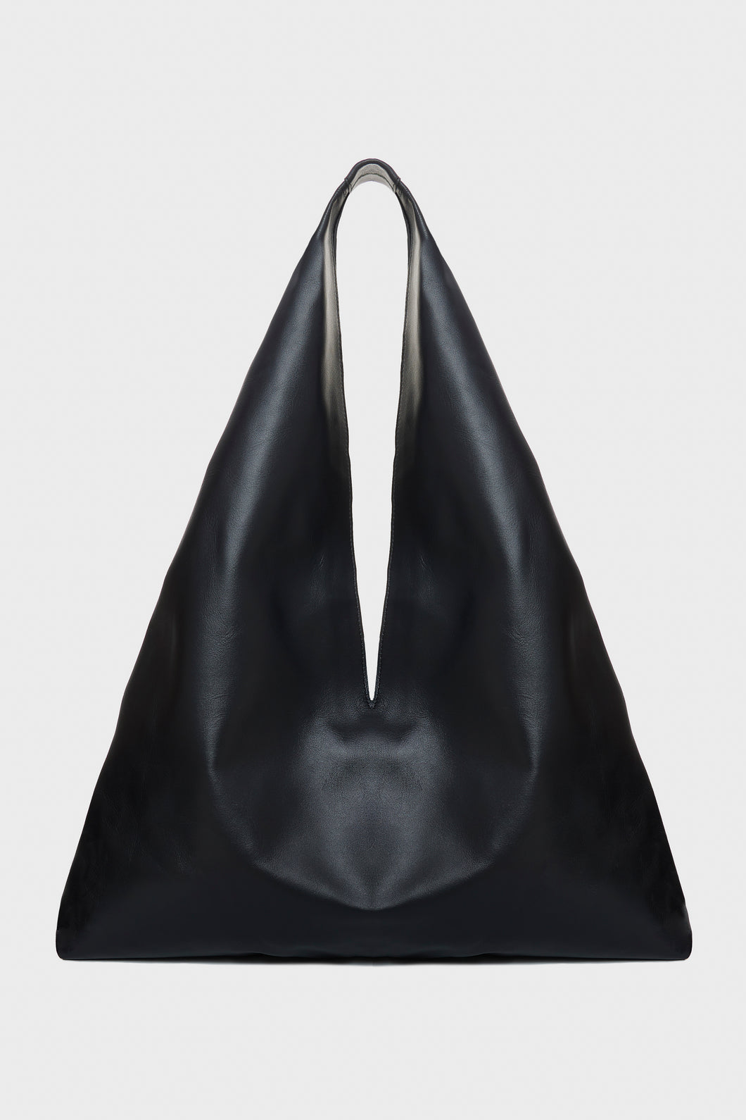 SIN BIG LEATHER BAG BLACK
