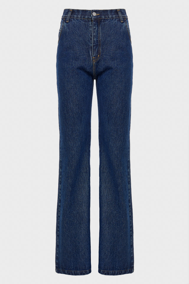 MARTINI DENIM TROUSERS DARK BLUE