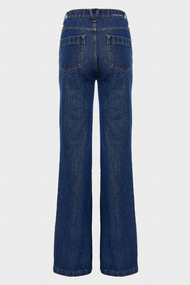 MARTINI DENIM TROUSERS DARK BLUE