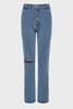 SCANDAL DENIM TROUSERS BLUE