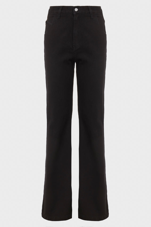 MARTINI DENIM TROUSERS BLACK