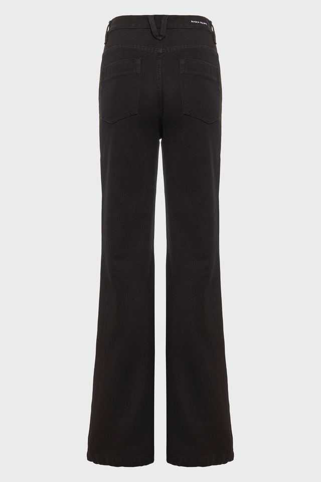 MARTINI DENIM TROUSERS BLACK
