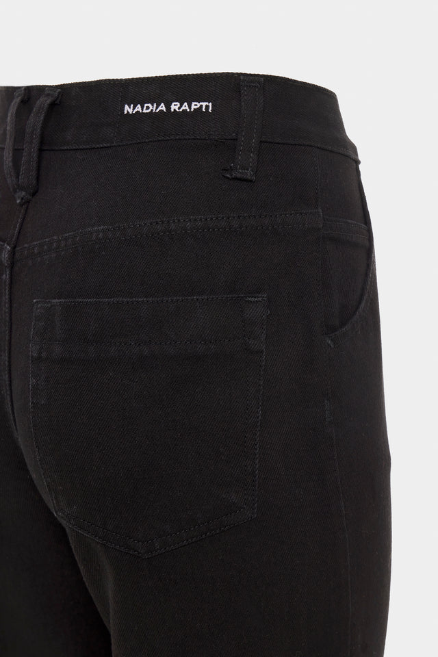 MARTINI DENIM TROUSERS BLACK