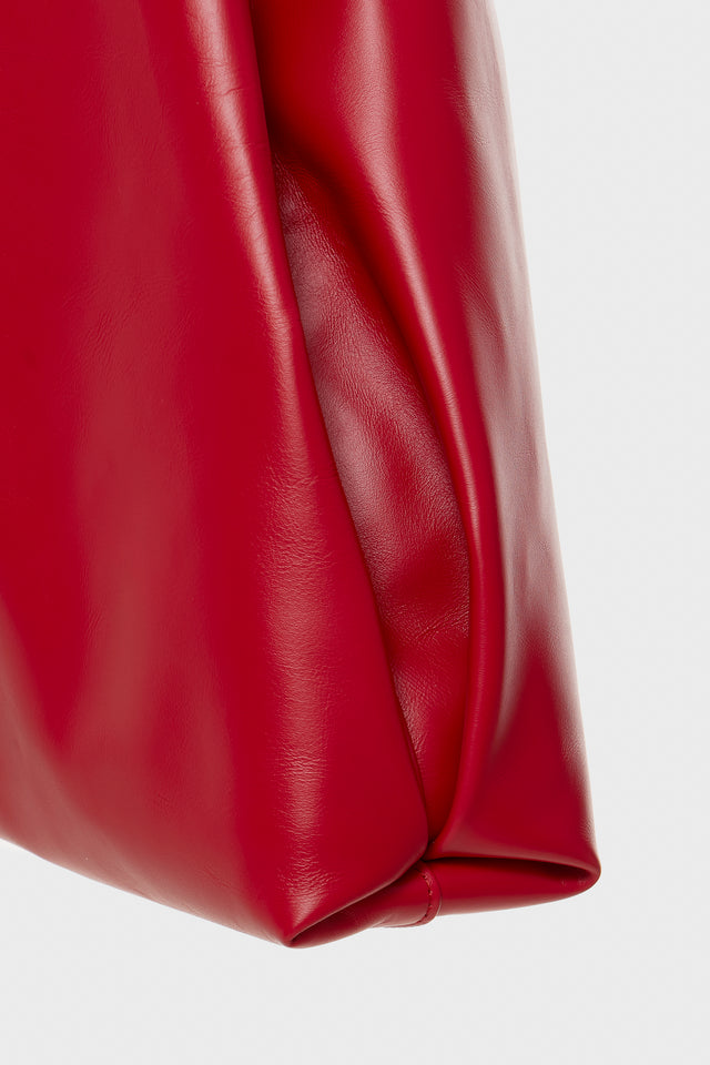 SIN LEATHER BAG RED
