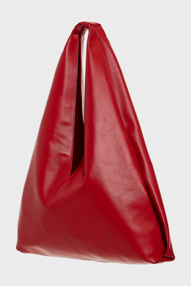SIN LEATHER BAG RED