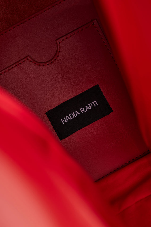 SIN MINI LEATHER BAG RED