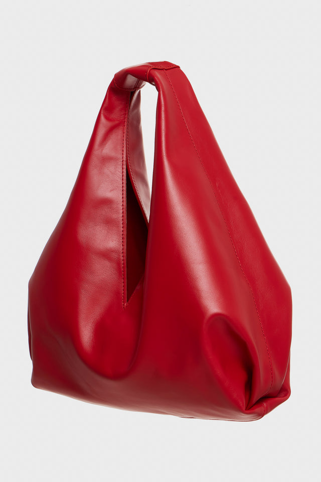 SIN MINI LEATHER BAG RED