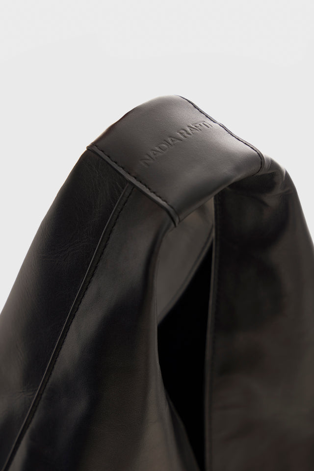 SIN MINI LEATHER BAG BLACK