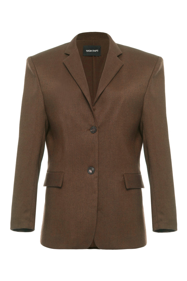 NEW YORK BLAZER BROWN