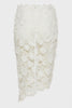 CHARLOTTE MIDI SKIRT WHITE